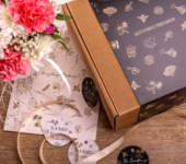 2 miody w pudełku na Dzień Babci lub Dziadka