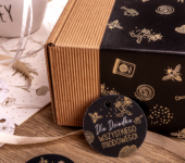 2 miody w pudełku na Dzień Babci lub Dziadka