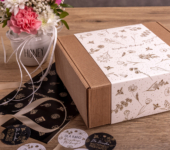 2 miody w pudełku na Dzień Babci lub Dziadka