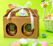 2 miody w kartoniku na Wielkanoc