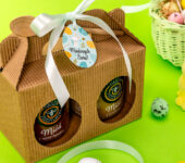 2 miody w kartoniku na Wielkanoc