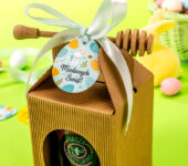 1 miód w kartoniku na Wielkanoc