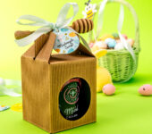 1 miód w kartoniku na Wielkanoc