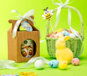 1 miód w kartoniku na Wielkanoc z 1 znakiem zodiaku