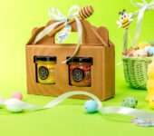 2 miodki w kartoniku na Wielkanoc