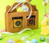 2 miodki w kartoniku na Wielkanoc