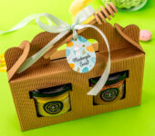 2 miodki w kartoniku na Wielkanoc