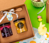 2 miody w pudełku na Wielkanoc