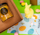 2 miody w pudełku na Wielkanoc