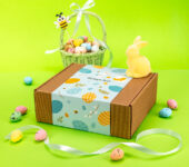 4 miodki w pudełku na Wielkanoc