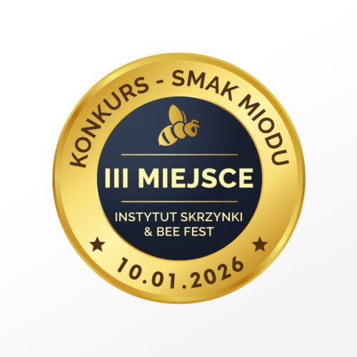 III miejsce Smak Miodu 2026 za miód lipowy - Nasza Pszczelarnia